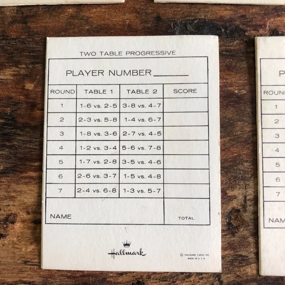 Vtg Bridge Tally Cards Lot 11 Poodle Dog‎ Bride Jokes 1960s Hallmark Gibson New